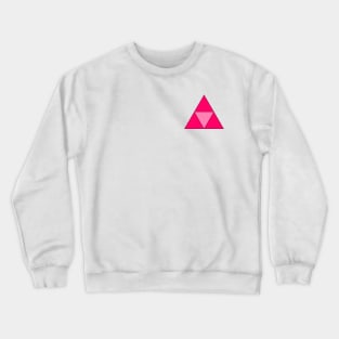 Magenta triangles Crewneck Sweatshirt